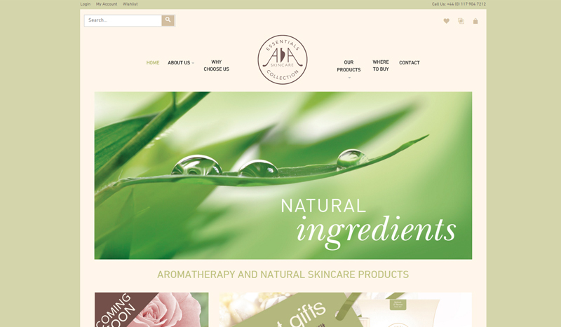 AA Skincare Website