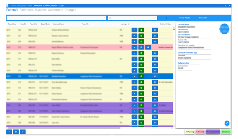 FMS - Funeral Management System